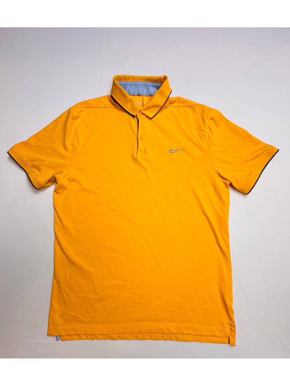 Nike Golf Dri-FIT Men's M Orange Polo Shirt Standard Fit